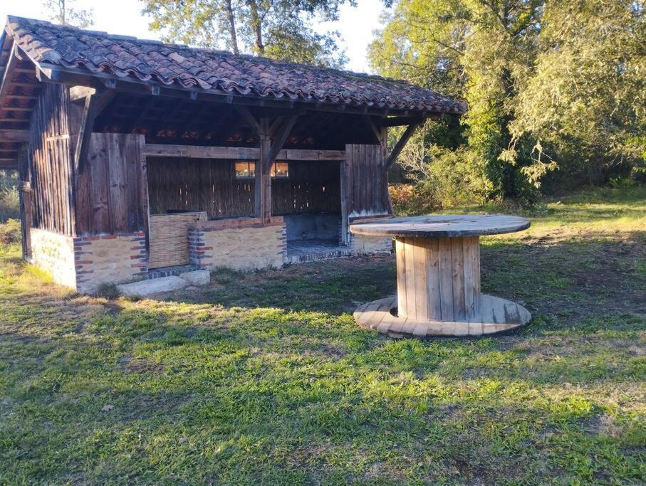 فيلا Ancienne Grange Landaise Brocas المظهر الخارجي الصورة
